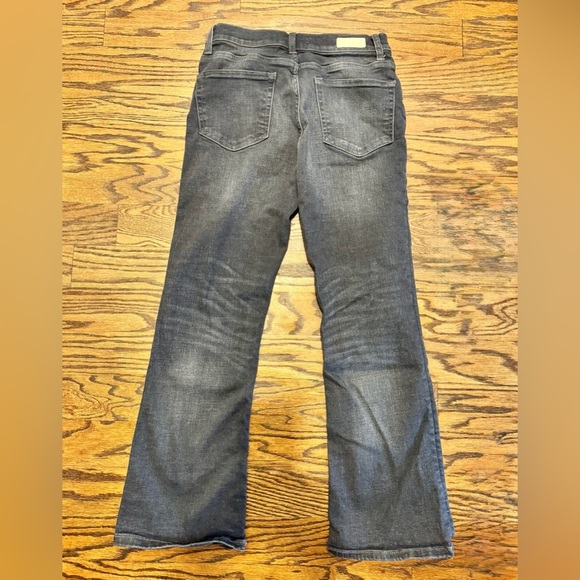 Current/Elliott EUC 26 The Boulevard Crop Bootcut Jean in “Graphite” - Picture 4 of 8